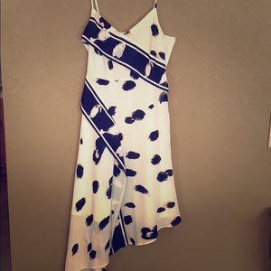 Asymmetrical summer dress